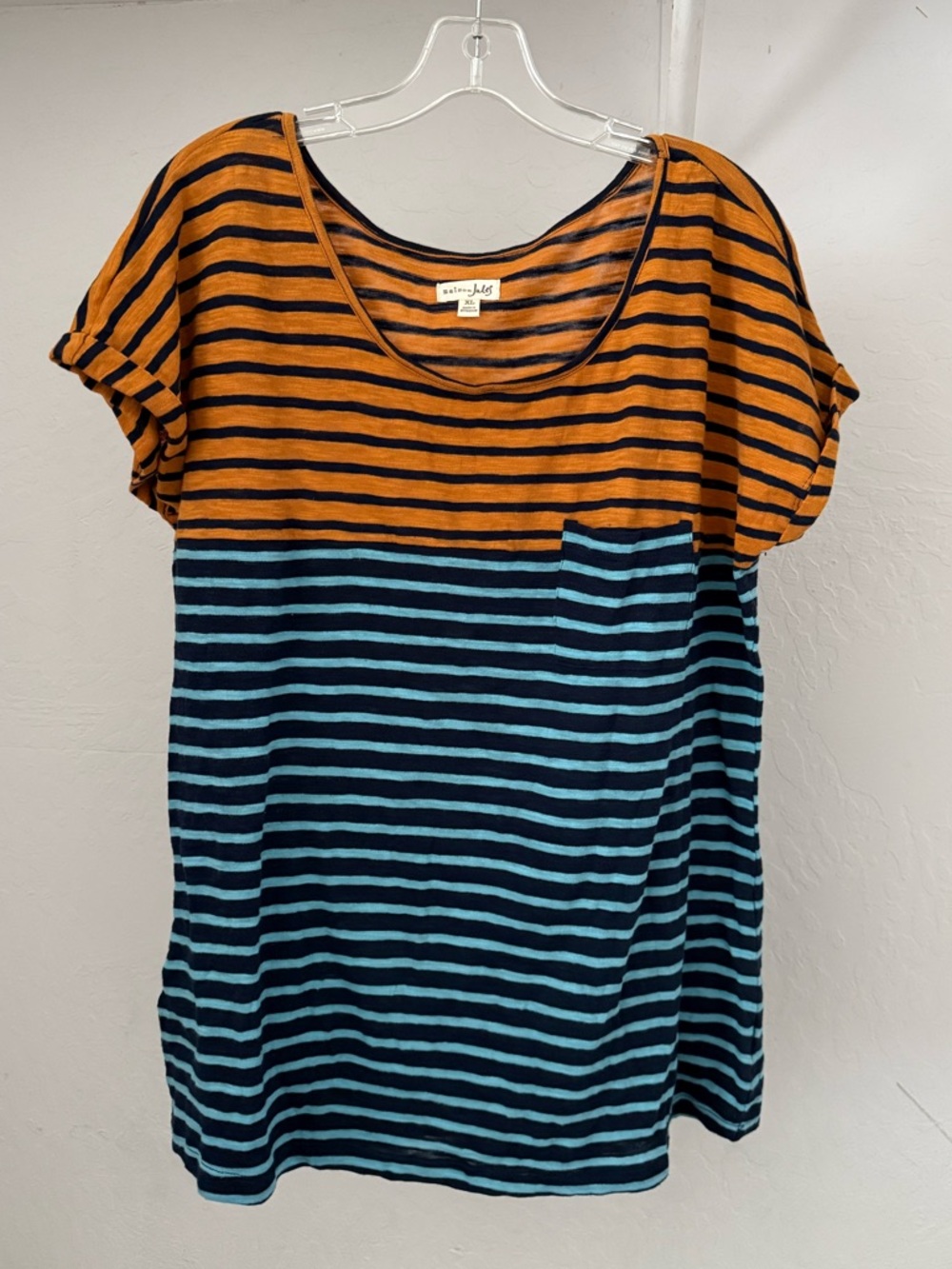Bundle 3 for 50% off Maison Jules Two Colorway Striped Tee